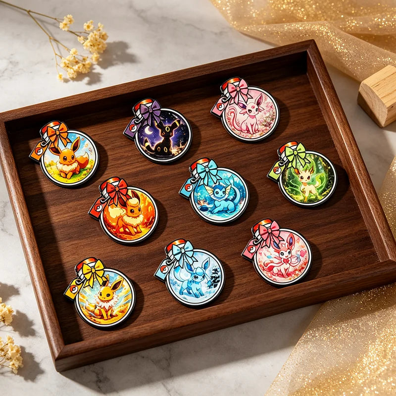 Anime Elf Monster Bottle Enamel Pins Set - Cute Collectible Brooches for Backpack and Clothing - Multiple Colors