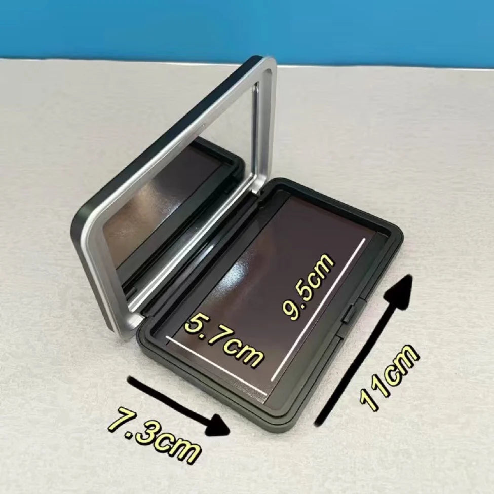 Magnetic Refillable Makeup Palette with Mirror for Eyeshadow Blush and Powder