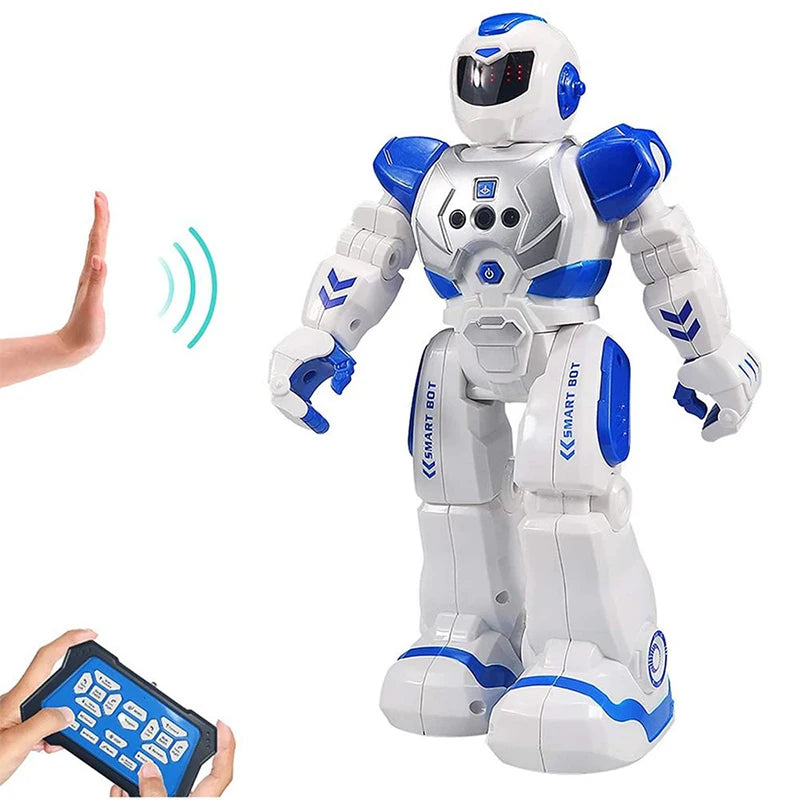 Interactive RC Robot Toy with Gesture Control Singing Dancing and Obstacle Avoidance