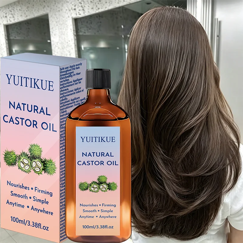 100ml Natural Castor Oil - Nourishing, Firming, Multipurpose Skin & Hair Oil