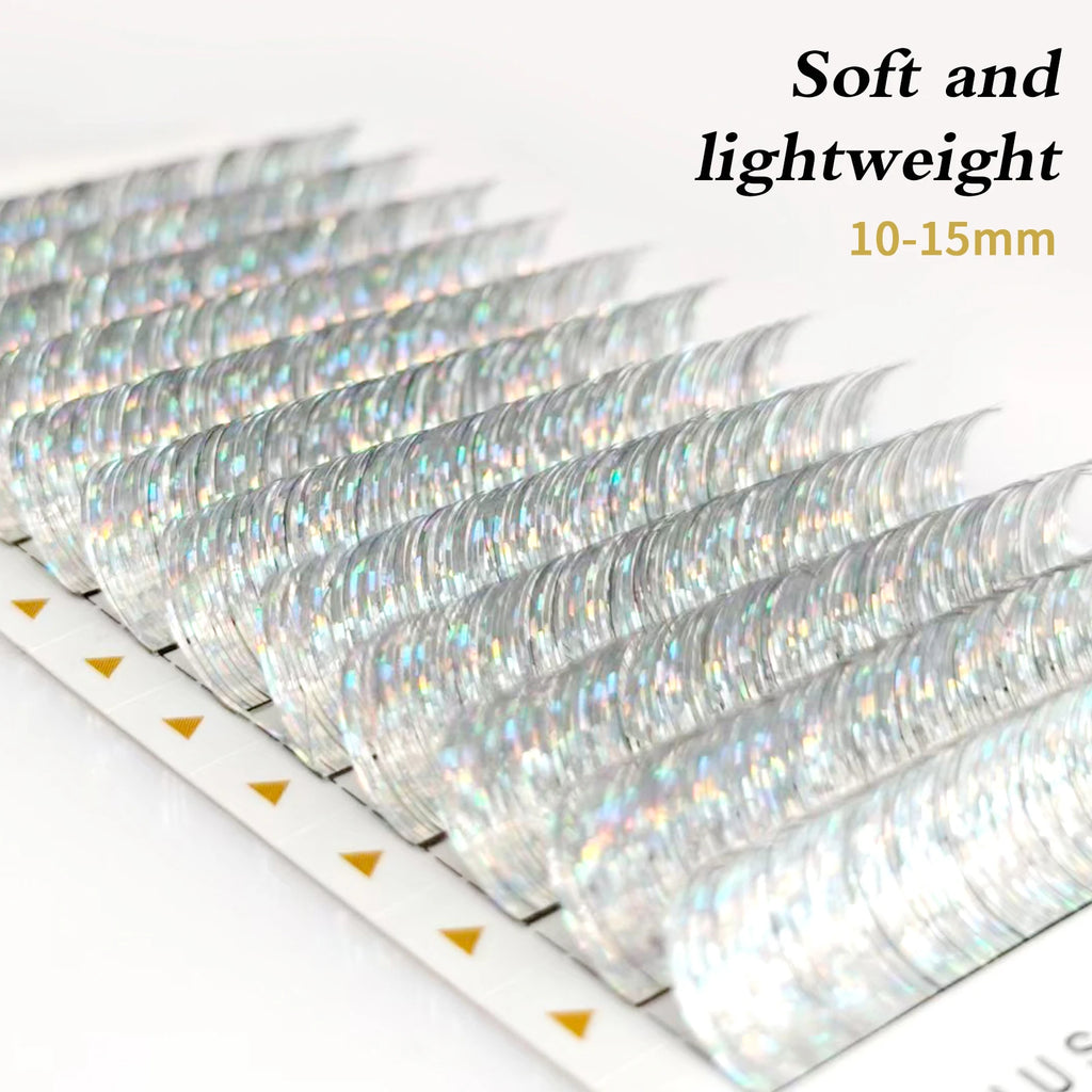 Sparkling Laser Eyelashes Glitter False Lashes Brightening Party Makeup