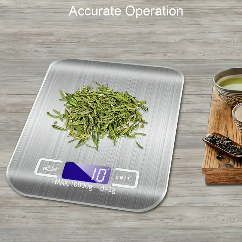 High-Precision Digital Kitchen Scale 10kg/1g for Baking & Food Prep
