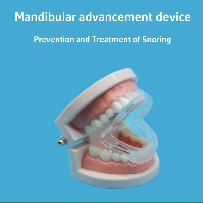 Universal Anti Snoring Mouthpiece Dental Guard with Double Layered Design for Teeth Grinding & Tongue Biting