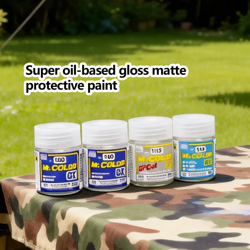 Protective Paint Oil-Based Gloss Matte Finish for Model Making GX100 GX114