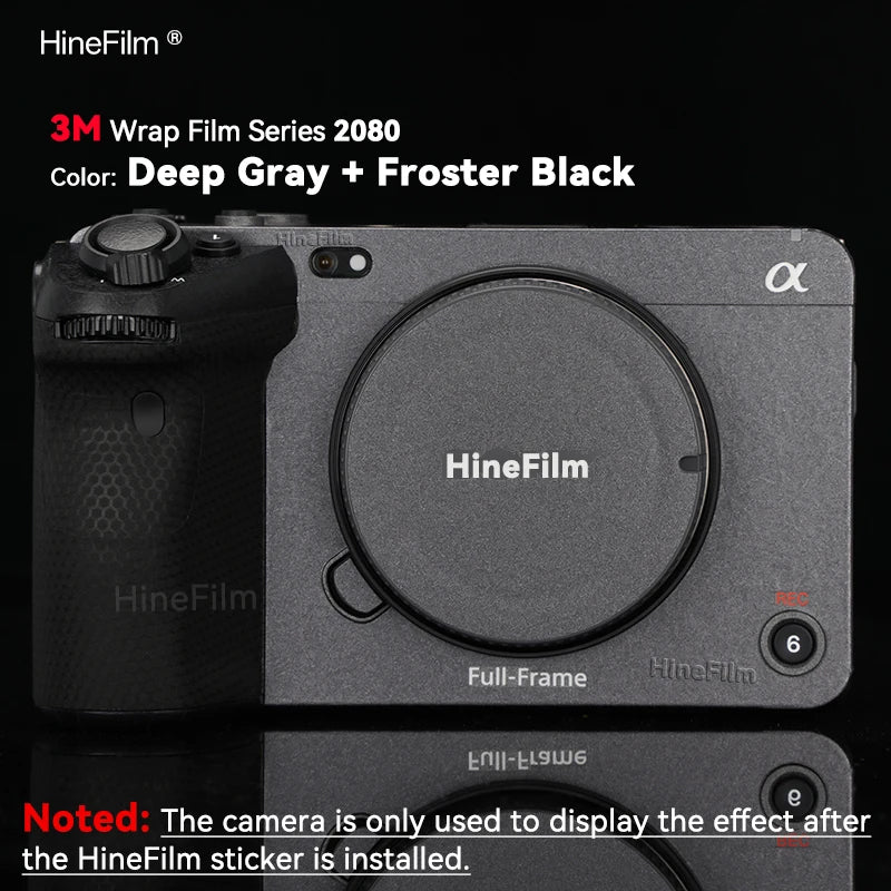 Camera Skin Sticker for Sony ILME-FX3 & FX3A - Custom Protective Wrap