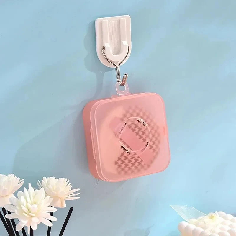 Portable Makeup Puff Organizer Box for Powder Sponge BB Cream - Breathable & Reusable