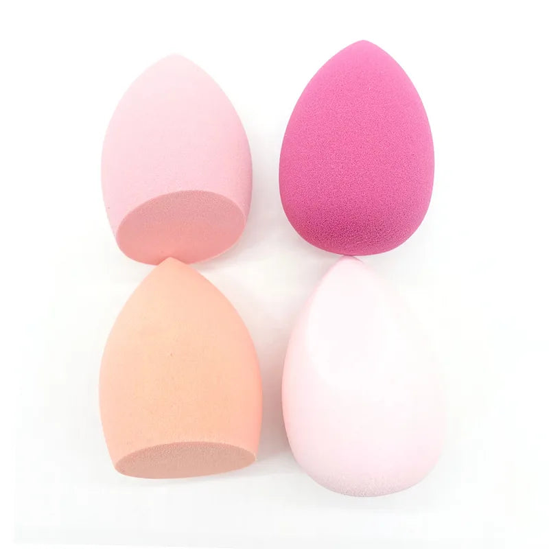 4pcs Makeup Sponge Set - Wet & Dry Beauty Cosmetic Blenders