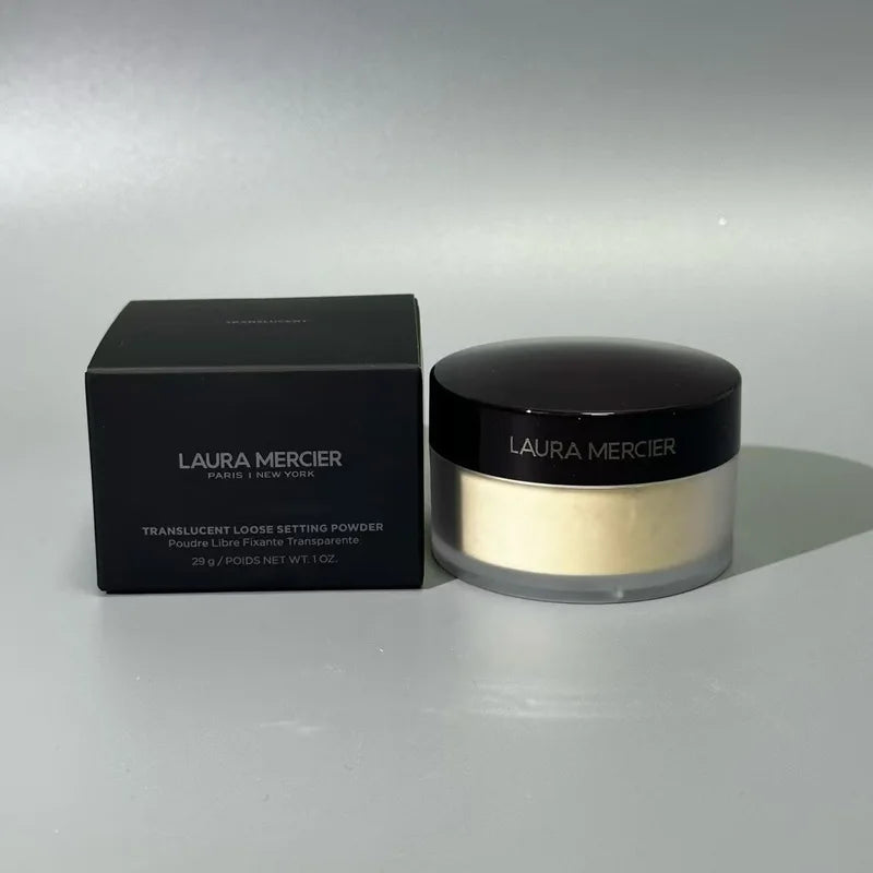 Long-Lasting Transparent Setting Powder with Oil Control - Lightweight Makeup Fixing