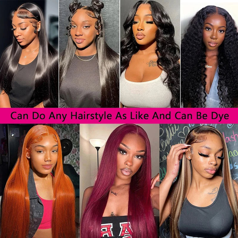 15A Body Wave Human Hair Bundles with Transparent Closure 32 Inch - Natural & Versatile