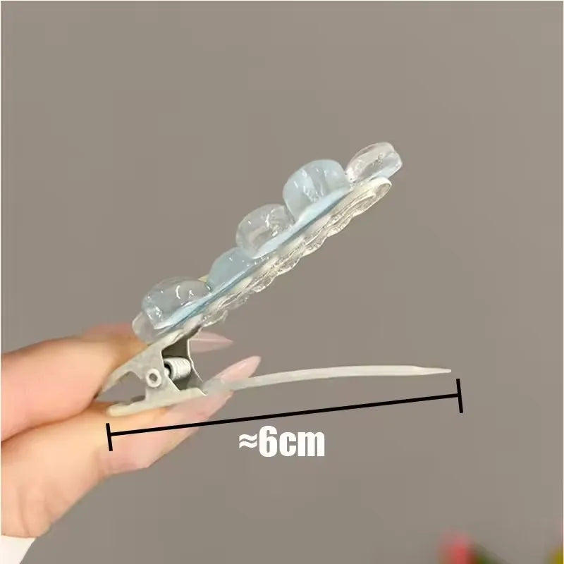 Cute Pink Flower Hairpins Set for Girls - Cardcaptor Sakura Style Clip