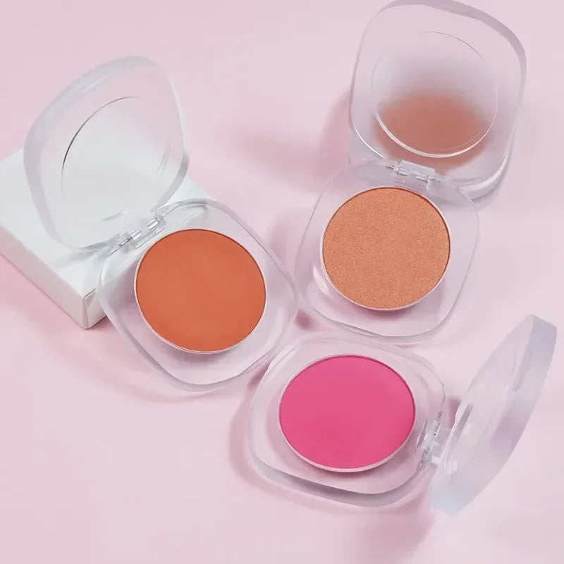 15-Color Vegan Monochrome Blush Palette - Matte Brightening Face Makeup Wholesale