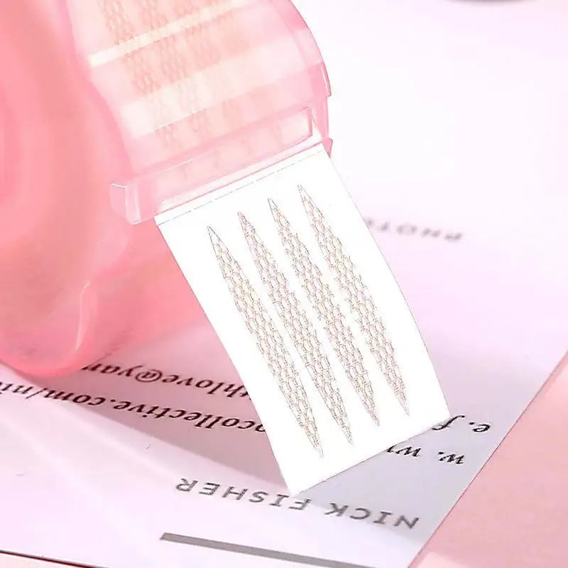 Water-Activated Double Eyelid Tape Set - Invisible, Glue-Free, Long-Lasting, 360 Pieces
