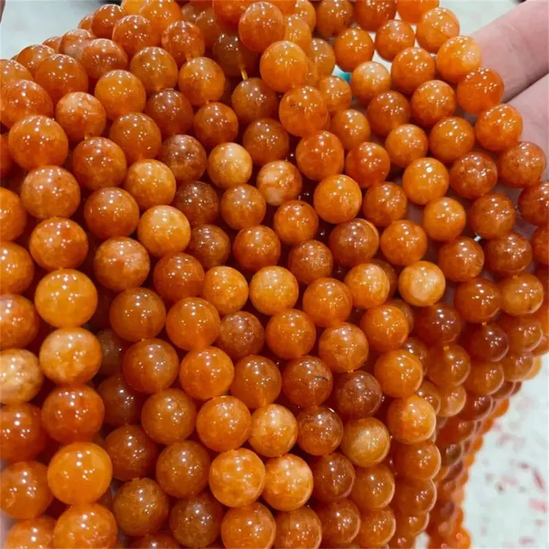Natural Color Moonlight Sunstone Beads for Jewelry Making 6mm 8mm 10mm - Loose Stones