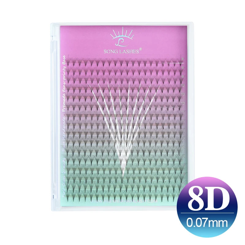 Wholesale Premade Fan Fans for Eyelash Extensions - Mega Volume, Ultra Speed, Pointed Base