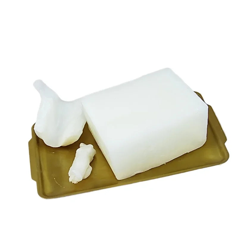 500g Microcrystalline Soft Wax Block for Candle Making & Aromatherapy