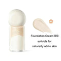 Long-Lasting Liquid Foundation with Oil Control & Moisturizing Base - Traceless Cloud Touch Makeup