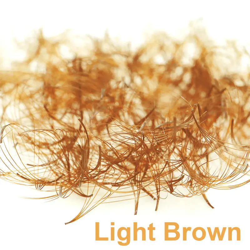 Premade Lash Extensions 500 Fans - Natural Dark Brown Volume Lashes
