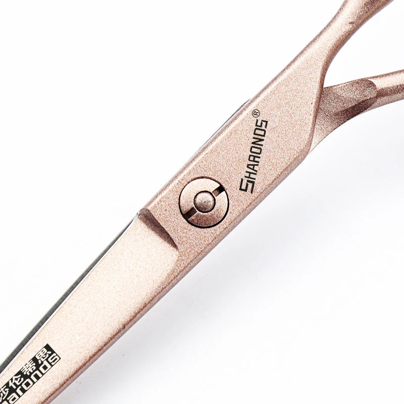 Professional Hairdressing Scissors 6/7 Inch 440C Flat Cut for Salon Use