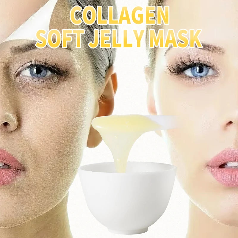 Hydro Jelly Face Mask Powder for Hydrating & Smooth Skin - Gel Peel Off, Vitamin C