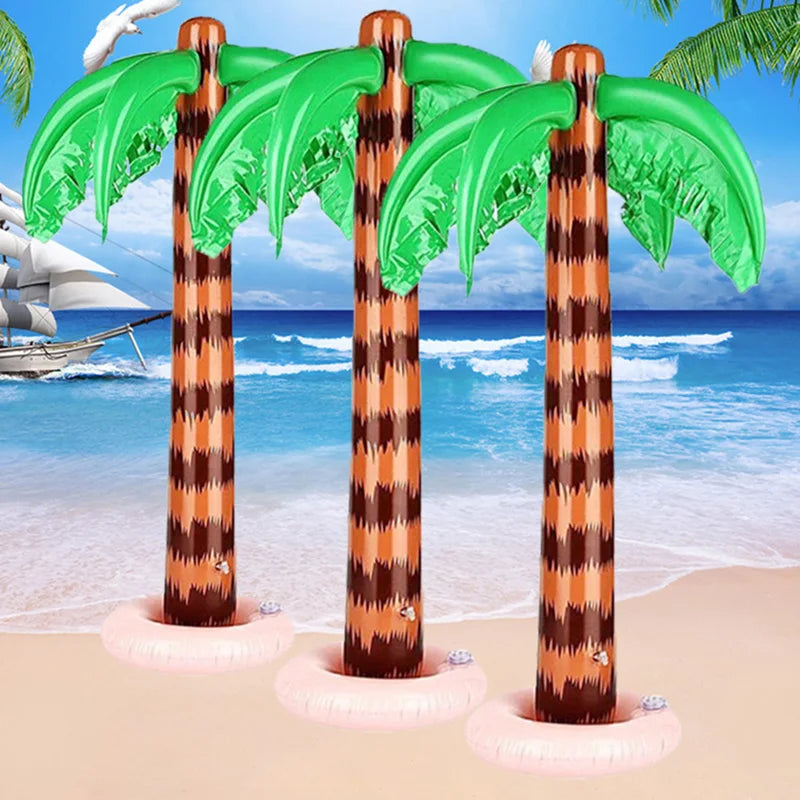 95cm Inflatable Coconut Tree Outdoor Decoration for Garden Pool Yard