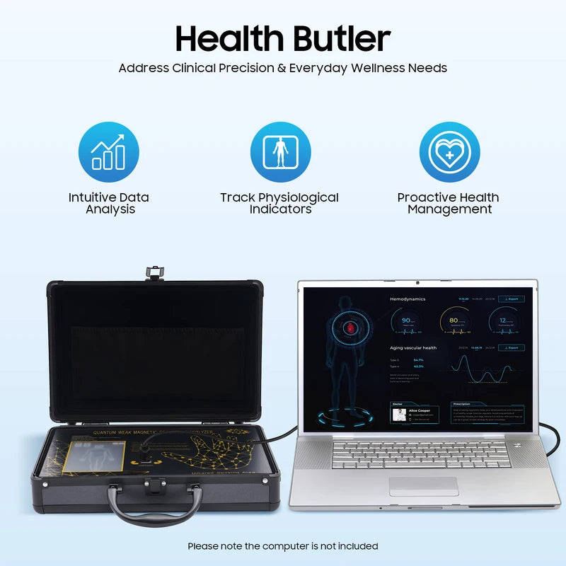 Quantum Resonance Magnetic Body Health Analyzer Scanner for Spa Clinic