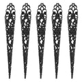 Halloween Claw Nail Tips with Jewelry Faux Fingertips for Cosplay and Costume Parties