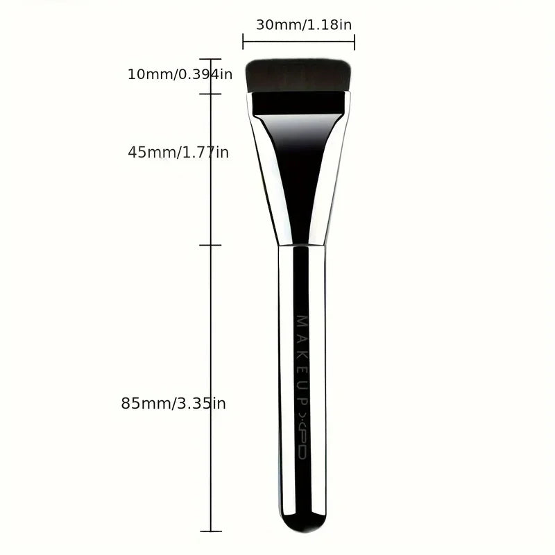 Flat Foundation Brush Set - Korean Makeup Spatula for Liquid Face Makeup