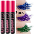 Waterproof Colorful 3D Eye Mascara Set - Long Lasting Lash Extension for Women