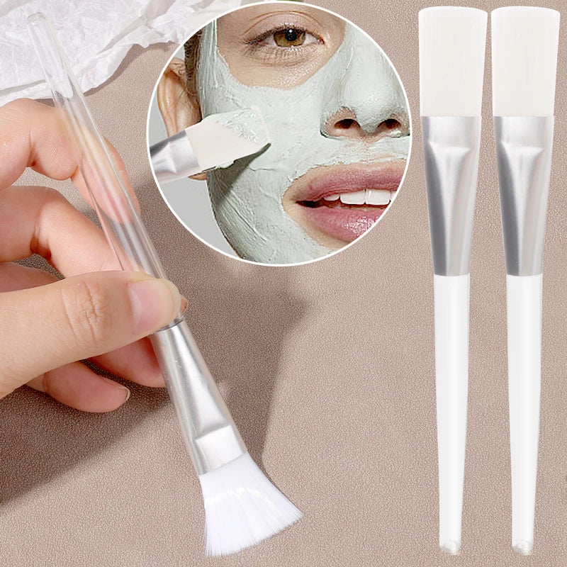 Facial Masks Brush Set - Soft Silicone Applicator for Face Masks & Skincare