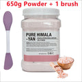Facial Moisturizing Mask Powder with Silicone Brush - Hyaluronic Acid & Chamomile, Rose Jelly, 650g