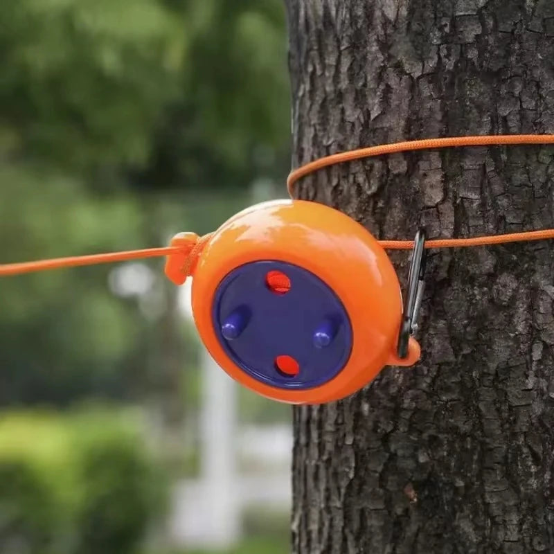 Heavy Duty Portable Retractable Clothesline 10m Nylon Rope for Travel Camping