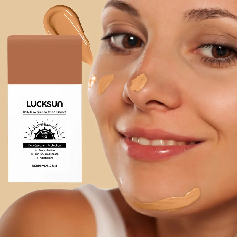 Waterproof High-Coverage Liquid Foundation with Sunscreen - Moisturizing Face Makeup