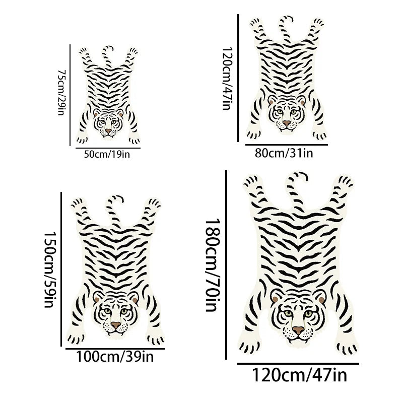 Non-Slip Insulated Rug for Bedroom Bathroom Entrance Home Decor