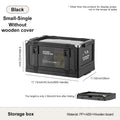 Foldable Storage Box with Lid - Thickened Trunk Organizer for Home, Car, Camping