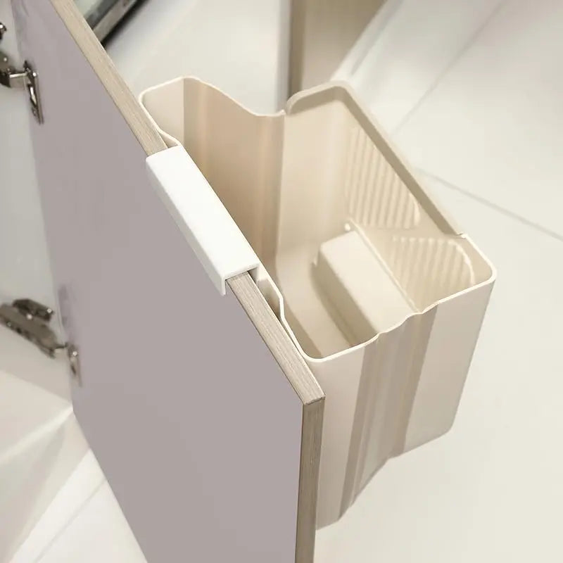 Foldable Wall-Mounted Trash Can for Kitchen and RV - Hanging Garbage Storage