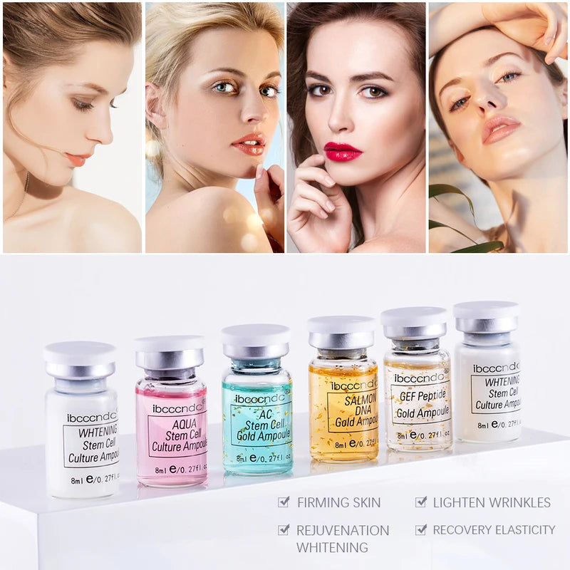 BB Cream & Skin Care Serum Kit for Brightening Anti-Aging Face Treatment