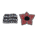 Sci-Fi Horror Enamel Pin Set - Spooky Flower Monster Halloween Brooches Jewelry Gift