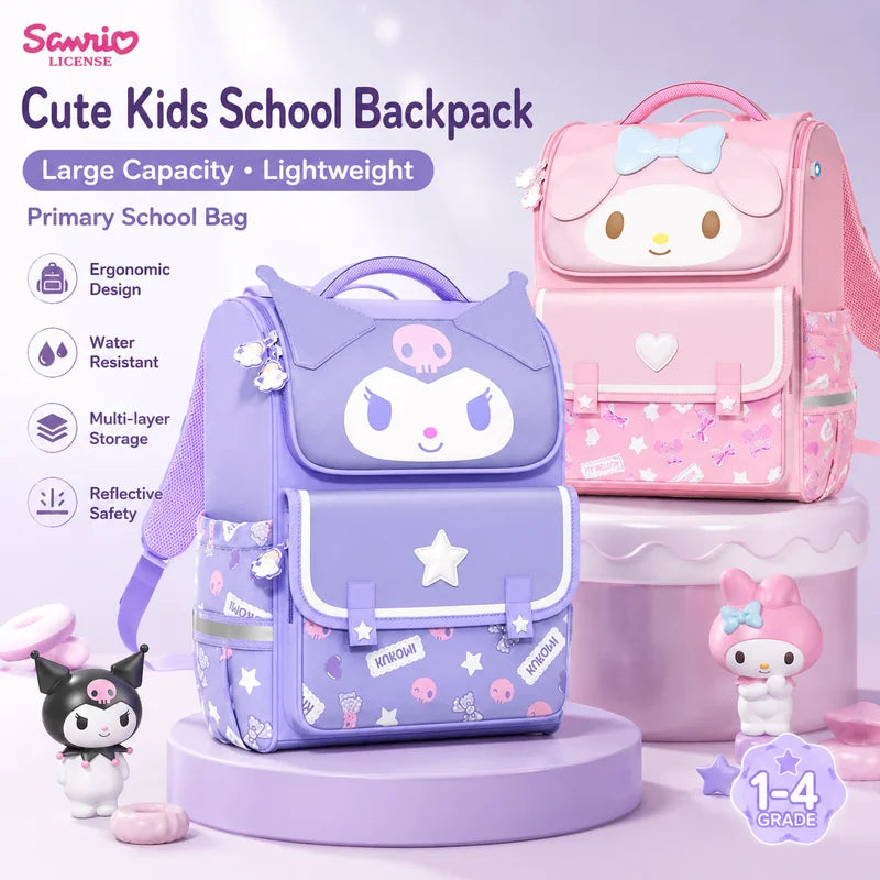Kids School Backpack with Multiple Compartments & Ergonomic Support - Lightweight & Water-Resistant