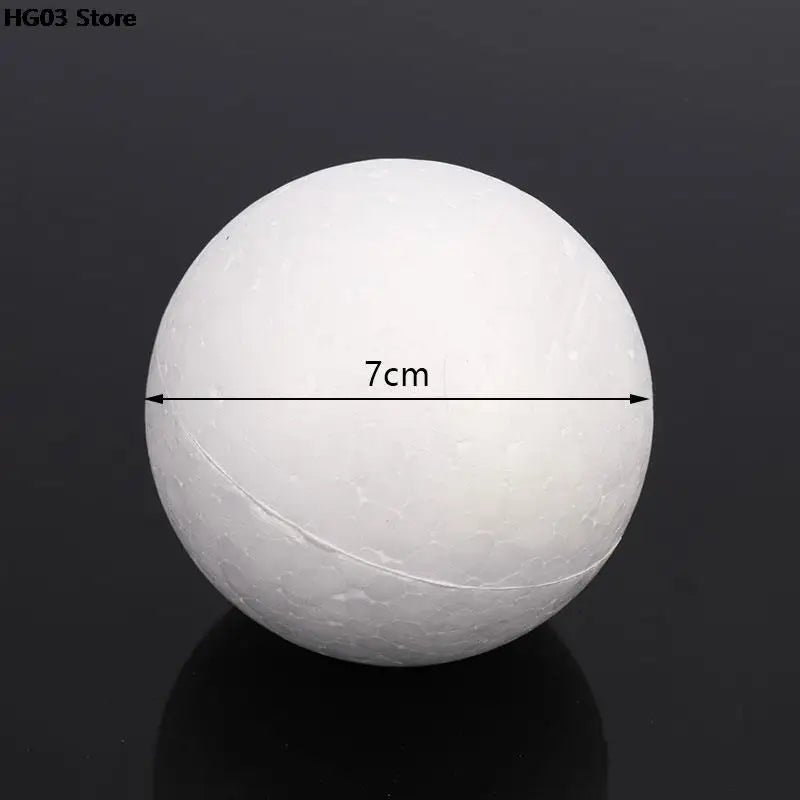 10 Pack 7cm Foam Spheres for DIY Party Wedding Decorations - Styrofoam Balls