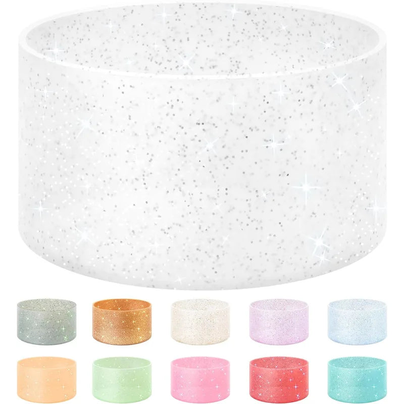 Silicone Cup Protection Case for Vacuum Bottle 75mm Storage Cover Anti-Slip Scratch-Resistant