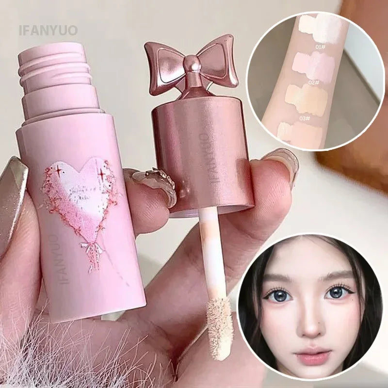 Liquid Brightening Concealer Stick for Acne & Dark Circles - Matte Face Highlight
