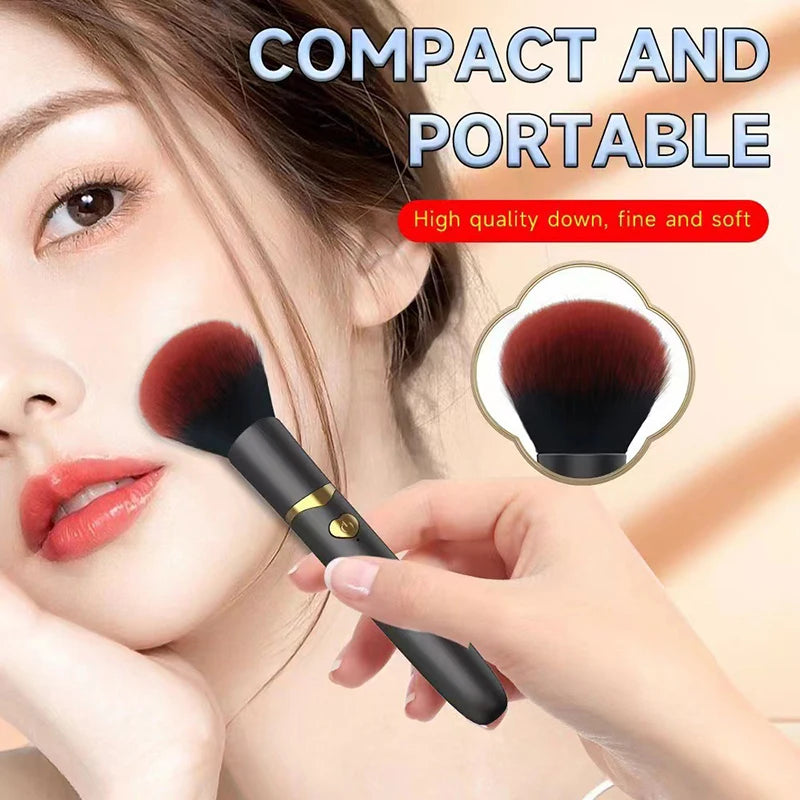Electric Foundation Makeup Brush Vibrating Multi-Function Portable Cosmetic Tool