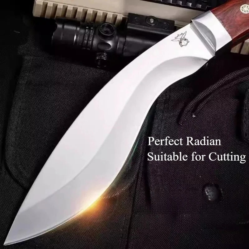 Boning Knife - Stainless Steel Meat Knife with Wood Handle, High Hardness, Sharp Butcher's Knife