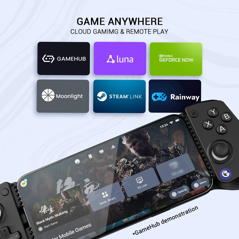 Mobile Gaming Controller for Android & iPhone - Lightweight, Customizable, Pass-Through Charging