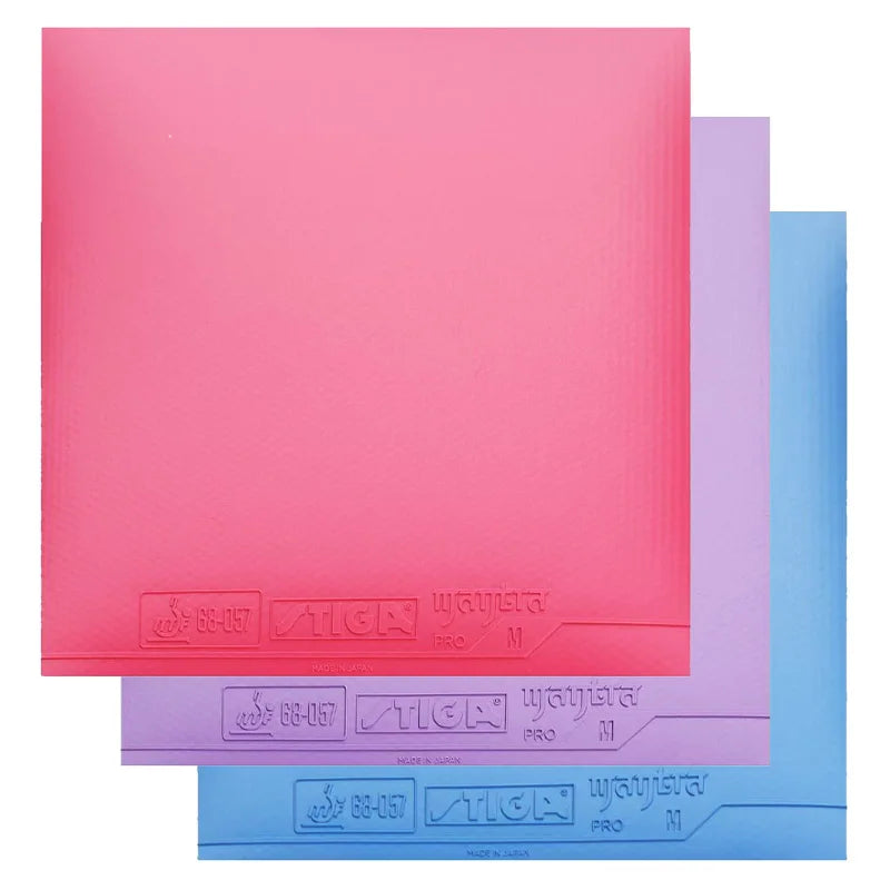 Table Tennis Rubber Non-Sticky Topsheet with Medium Hardness Sponge - Japan Made