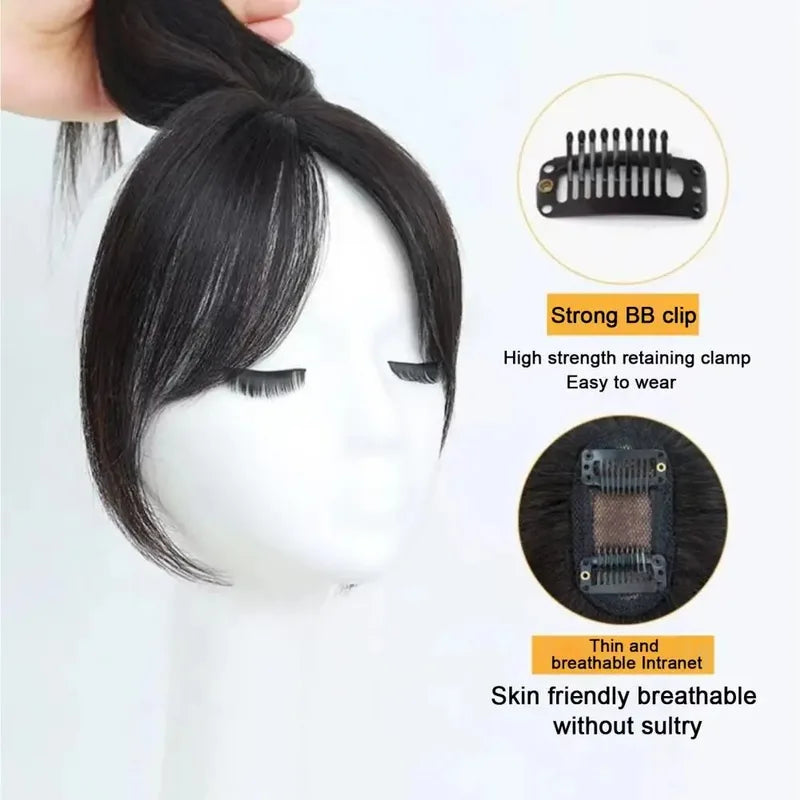 Synthetic Hair Topper for Women Natural Invisible Hairpiece with Fluffy Volume
