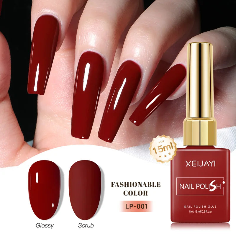 Nail Gel Polish 60 Colors High-Quality UV Soak Off Varnish Organic Nail Art