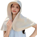 Wide Brim Sun Hat with Neck Cover - UV Protection Outdoor Hat for Hiking & Fishing
