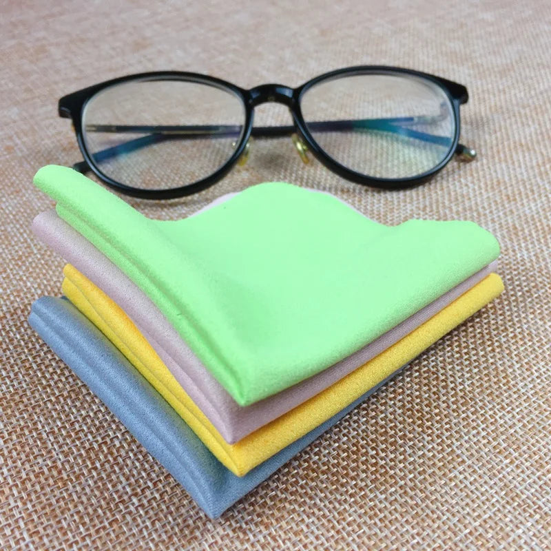 Microfiber Glasses & Screen Cleaning Cloths 5/15/30 Pcs - Anti-Static Wipes for Phones & Eyewear