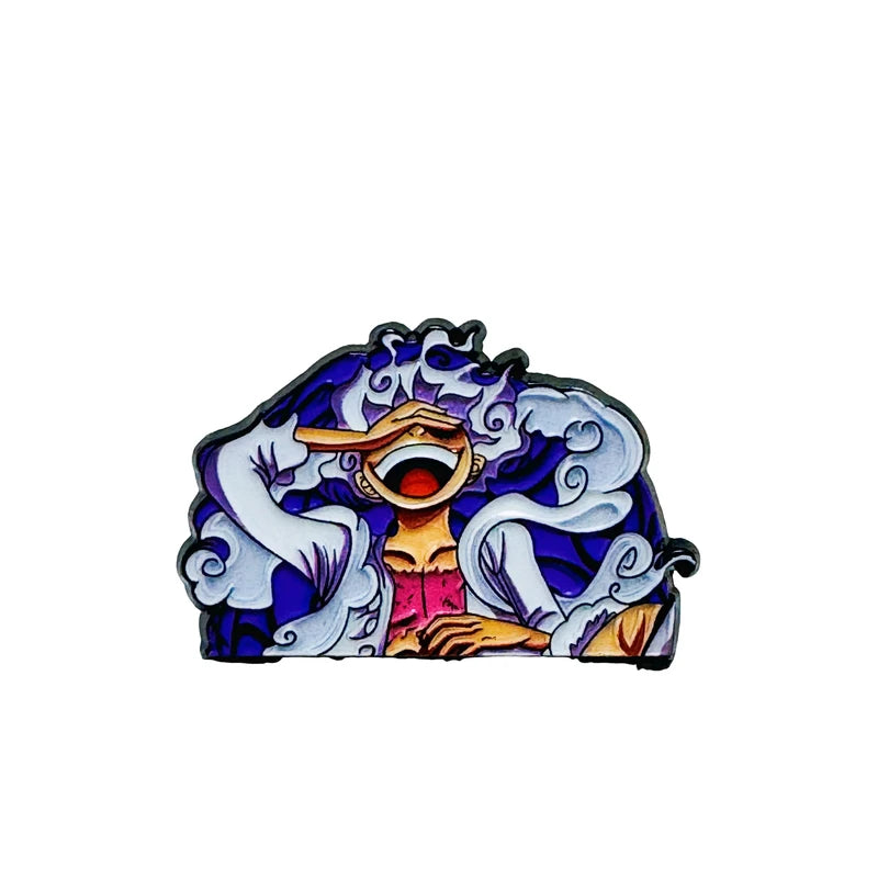 Anime One Piece Brooch Enamel Pin for Clothes & Backpacks - Cute Badge